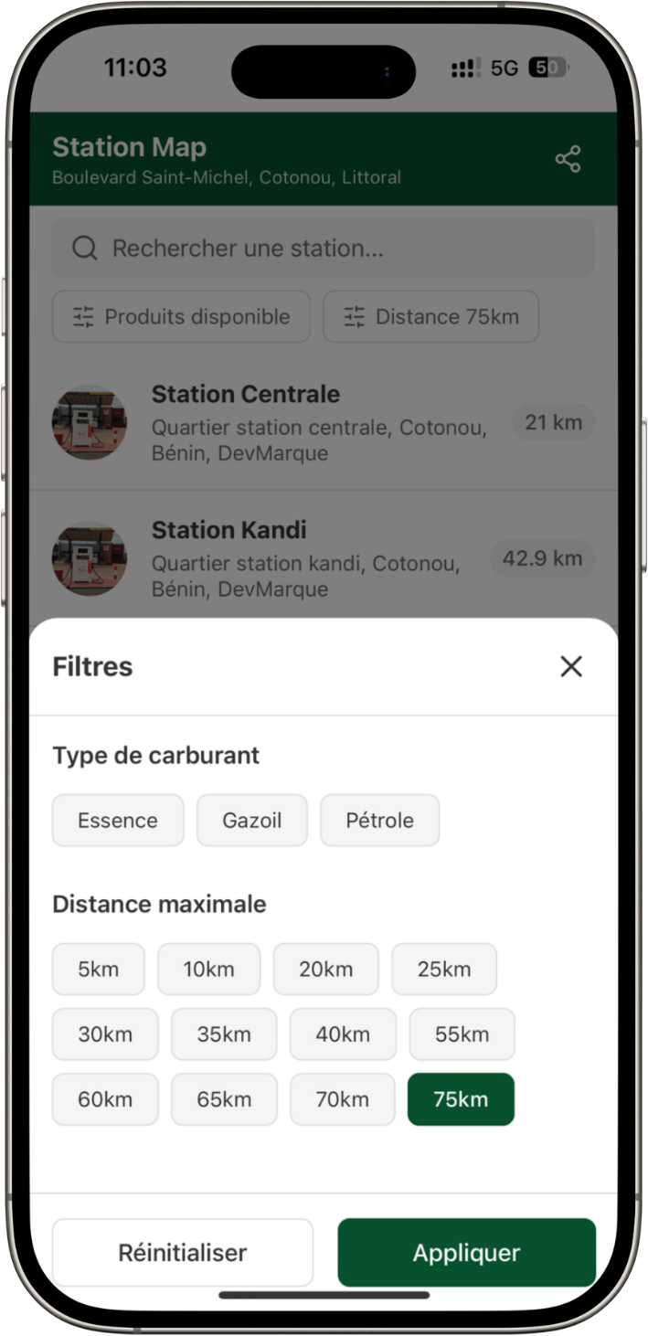 Prix et informations